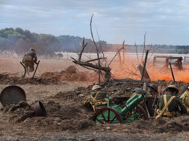 World War Trenches